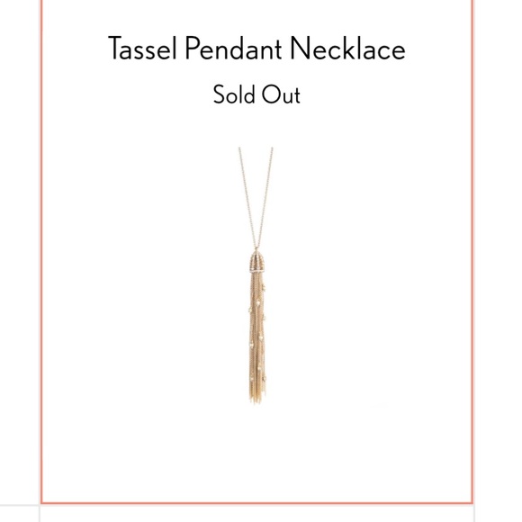 Alexis Bittar Gold Cascading Chain Tassel with Peekaboo Crystals Long Necklace - Picture 10 of 14